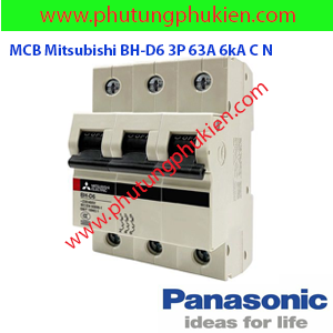 MCB BH-D6 3P 63A MITSUBISHI