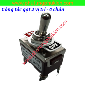 Công tắc gạt 2 vị trí 4 chân GNP 704-1