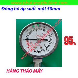 Đồng hồ áp suất 6MPA - mặt 49mm