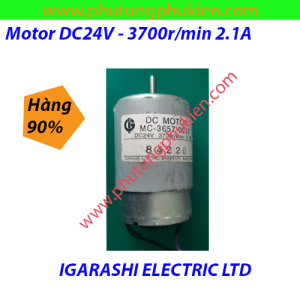 Motor DC 24V -3700r/min 2.1A